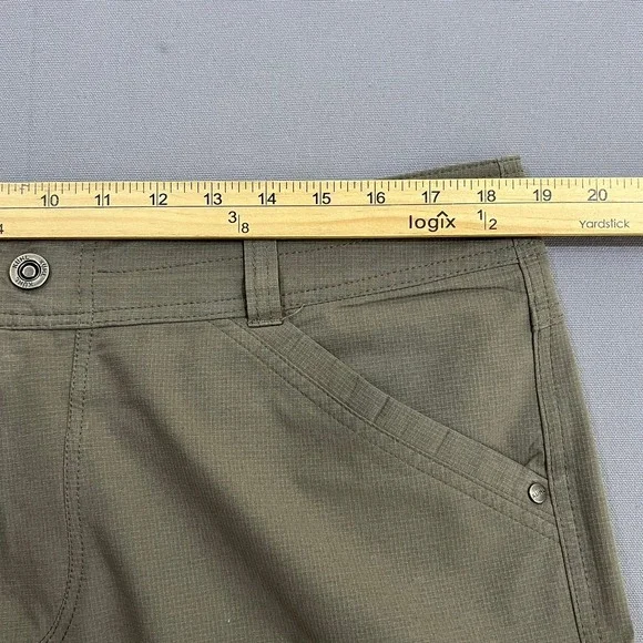 KUHL Silencr Pants Ripstop 4-Way Stretch Outdoor Stretch Taupe Brown Men's 36x34 - Picture 7 of 14